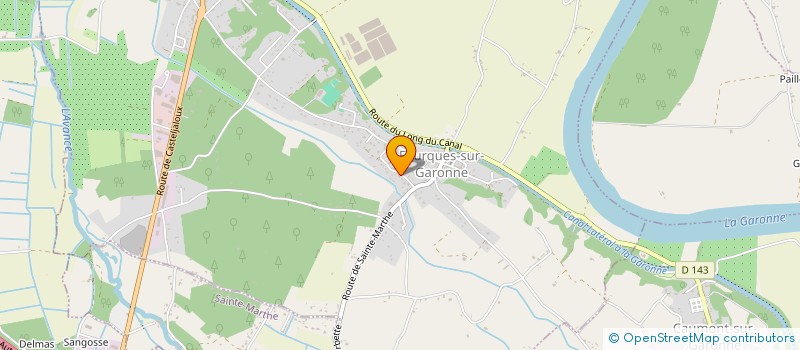 localisation de l'entreprise STD SAUBOLE  FOURQUES-SUR-GARONNE