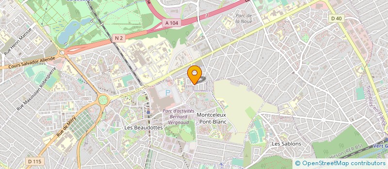 localisation de l'entreprise STDAPE à PARIS
