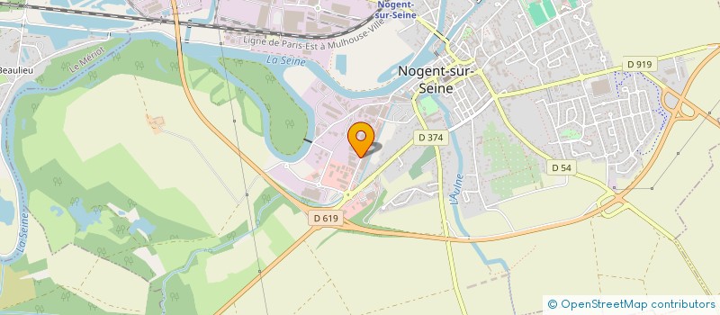 localisation de l'entreprise STDB  NOGENT-SUR-SEINE