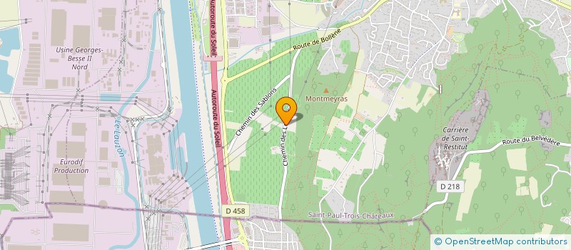 localisation de l'entreprise STDEV  SAINT-PAUL-TROIS-CHATEAUX