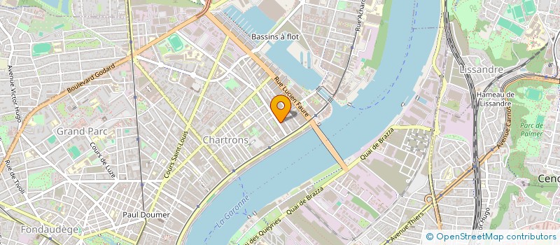 localisation de l'entreprise STDH  BORDEAUX