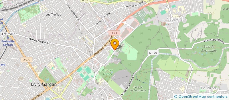 localisation de l'entreprise STDM à LIVRY-GARGAN
