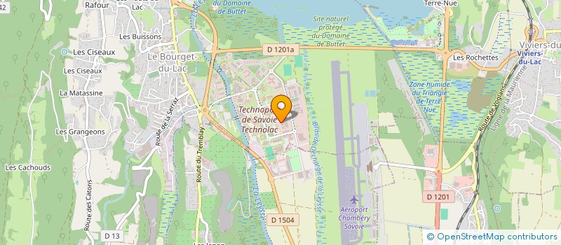 localisation de l'entreprise STDM à LE BOURGET-DU-LAC