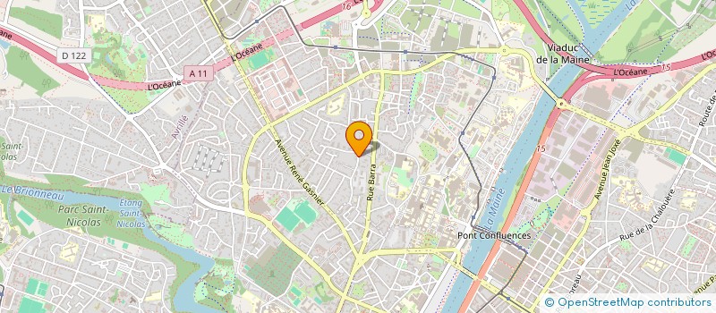 localisation de l'entreprise STDM-FINANCE  TRELAZE