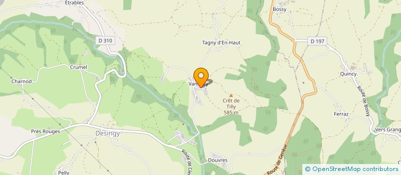 localisation de l'entreprise STDS  DESINGY