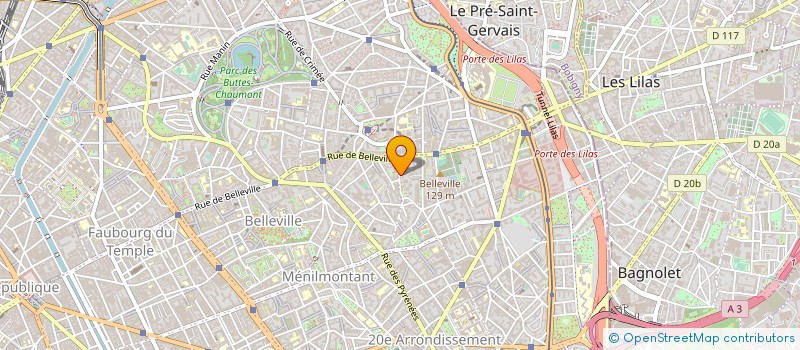localisation de l'entreprise STDS MEDIA  PARIS