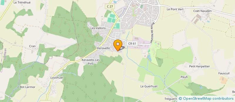 localisation de l'entreprise STDT  SURZUR