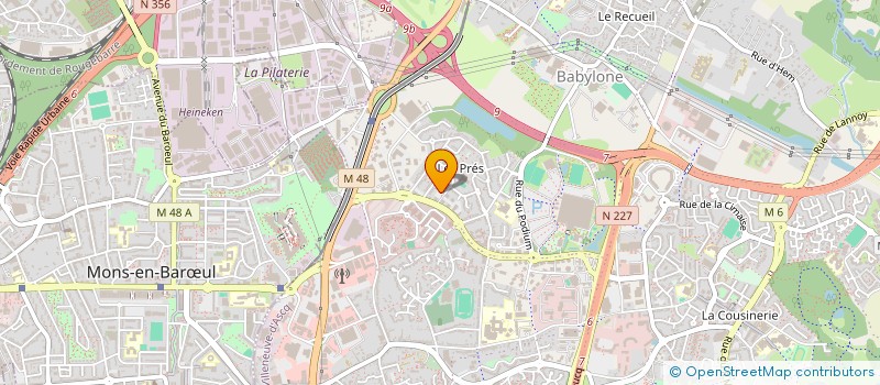 localisation de l'entreprise STE à VILLENEUVE-D'ASCQ