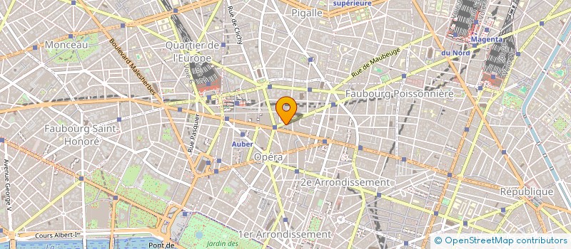 localisation de l'entreprise STE A ET D JOAILLERIE  PARIS