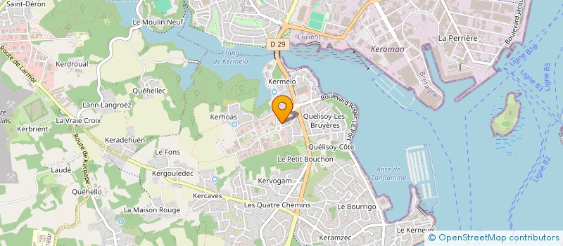 localisation de l'entreprise STE A.P.3.C  LARMOR-PLAGE