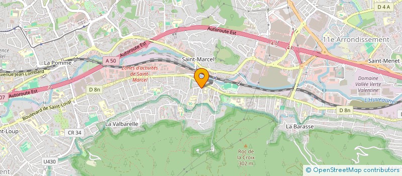 localisation de l'entreprise STE AGENCEMENT ET RENOVATION BATIMENT à MARSEILLE