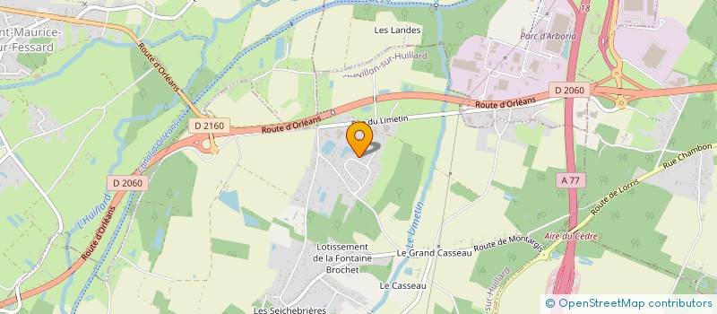 localisation de l'entreprise STE ALLIANCE 5F à CHEVILLON-SUR-HUILLARD