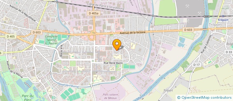 localisation de l'entreprise STE ALSA EXPRESS à MEAUX
