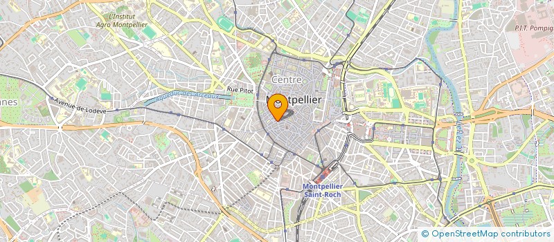 localisation de l'entreprise STE AMELIOR.RESTAURATION HABITAT ANCIEN à MONTPELLIER