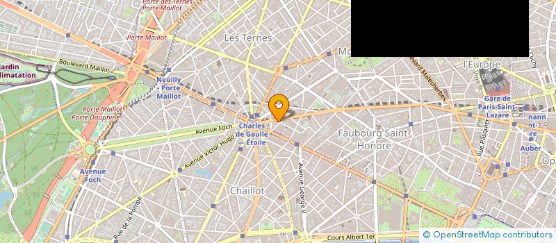 localisation de l'entreprise STE AMENAGEMENT DU GOLF DE L'EPINAY à PARIS