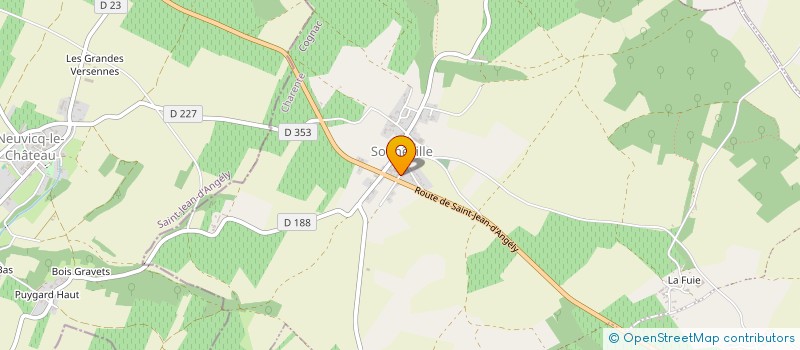 localisation de l'entreprise STE AMICALE DES PROPRIETAIRES ET CHASSEURS DE LA COMMUNE D'ECHALLAT à ECHALLAT