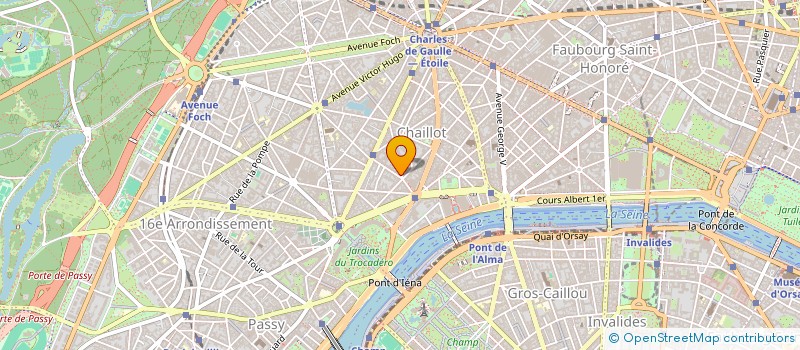 localisation de l'entreprise STE AMIS MUSEE GUIMET à PARIS
