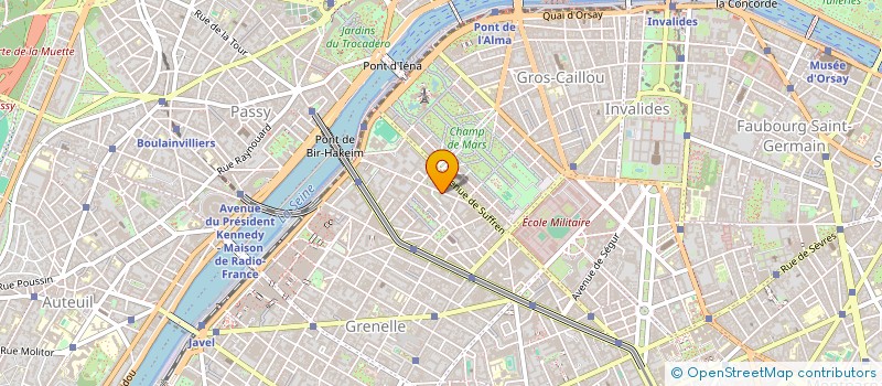 localisation de l'entreprise STE ANGEVINE IMMOBILIERE LOYERS MOYENS  PARIS
