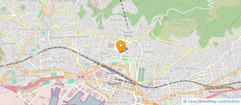 localisation de l'entreprise STE ANNE à TOULON