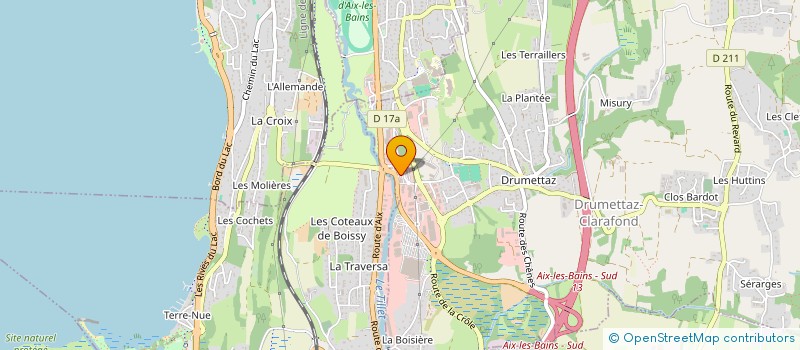 localisation de l'entreprise STE ANONYME COOPERATIVE SHERPA à DRUMETTAZ-CLARAFOND