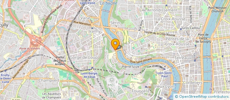 localisation de l'entreprise STE APPRECIAT.SPECTACLE NOTRE DAME PARIS  LYON