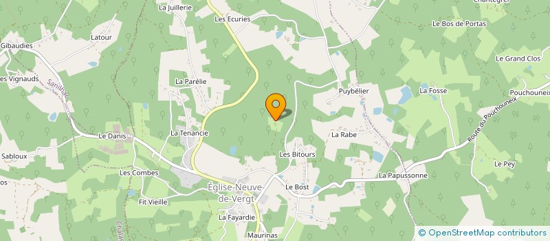 localisation de l'entreprise STE ARCHITECTURE TRAVAUX BATIMENT  VAL DE LOUYRE ET CAUDEAU