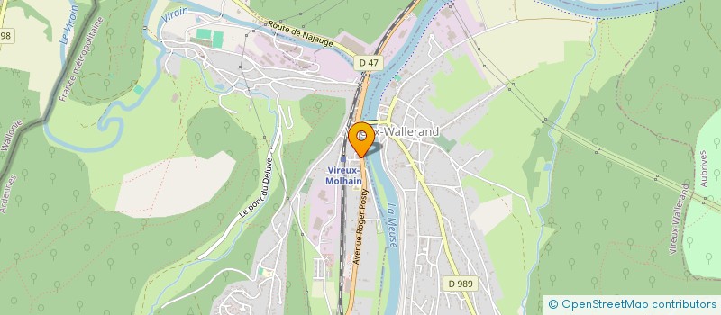 localisation de l'entreprise STE ARDENNAISE D ISOLATION à VIREUX-MOLHAIN