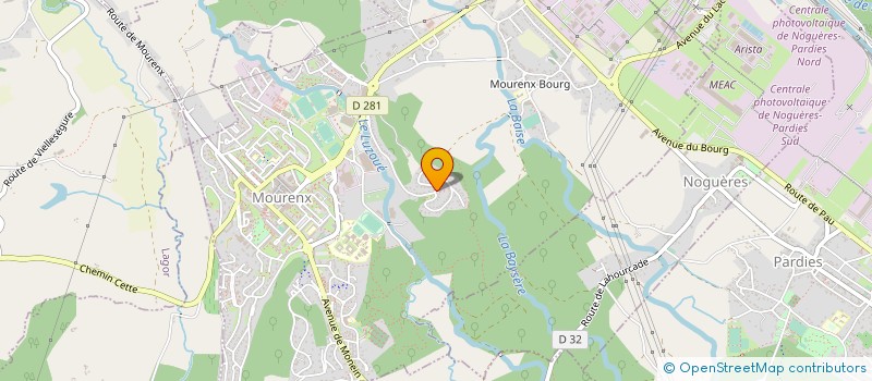 localisation de l'entreprise STE ARTHEZIENNE DE CHAUDRONNERIE ET TUYAUTERIE INDUSTRIELLE ET SOUDURE à ABIDOS