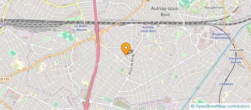 localisation de l'entreprise STE ASSIST GESTION RECOUVREM à AULNAY-SOUS-BOIS