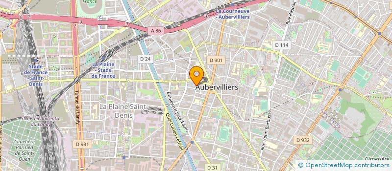 localisation de l'entreprise STE AUBERVILLOISE DE VENTES ET D ACHATS à AUBERVILLIERS