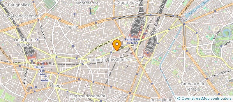 localisation de l'entreprise STE AUDIT JURIDIQUE ET FISCAL à PARIS