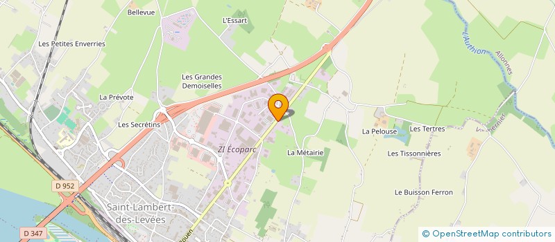 localisation de l'entreprise STE AUTOMOBILE REPARATIONS PIECES ACCESS à SAUMUR
