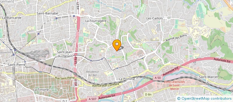 localisation de l'entreprise STE AUTONOME FRANCAISE INDEPENDANTE RECYCLAGE SAFIR à MARSEILLE