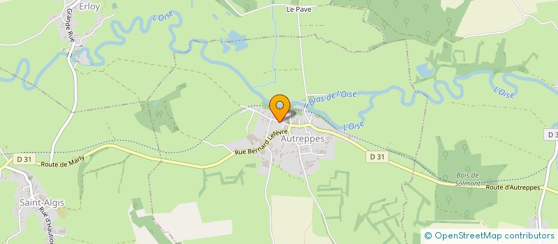 localisation de l'entreprise STE AUTREPPOISE LOCATION ET TRAV. PUBLIC à AUTREPPES