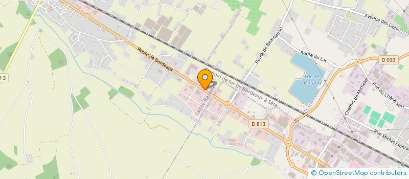 localisation de l'entreprise STE AUXILIAIRE DE CONSTRUCTION à SAINTE-BAZEILLE