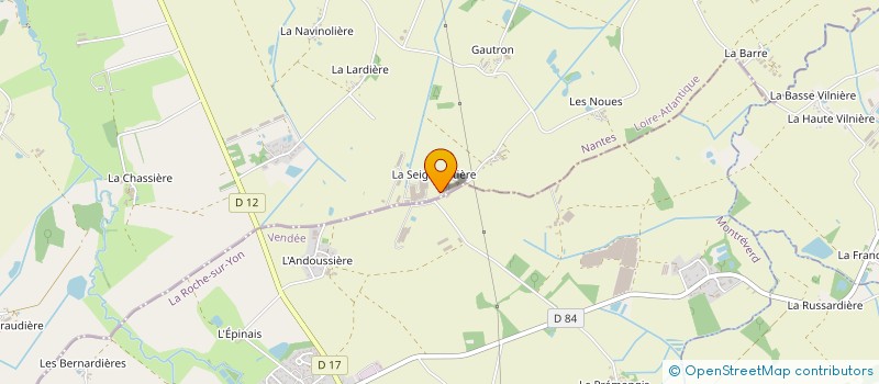 localisation de l'entreprise STE AVICOLE DU PENTHIEVRE SA à VIEILLEVIGNE