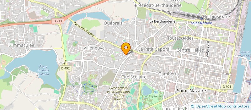 localisation de l'entreprise STE BATEAUX MODELES ST NAZAIRE  SAINT-NAZAIRE