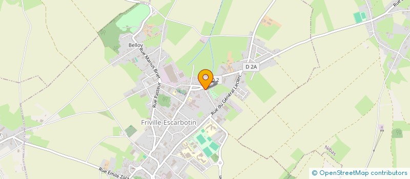localisation de l'entreprise STE BENICOURT à FRIVILLE-ESCARBOTIN