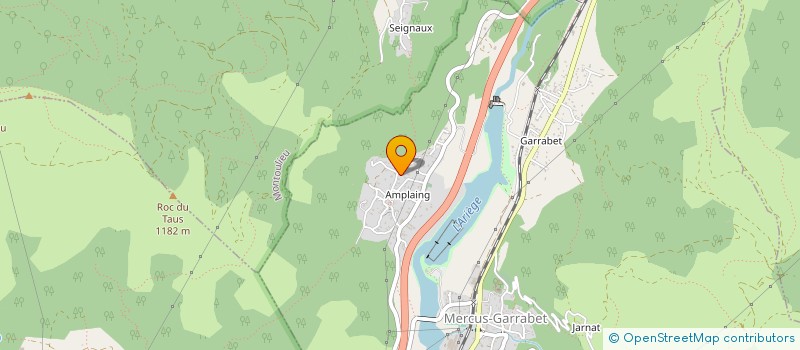 localisation de l'entreprise STE BERNADAC COTS à MERCUS-GARRABET