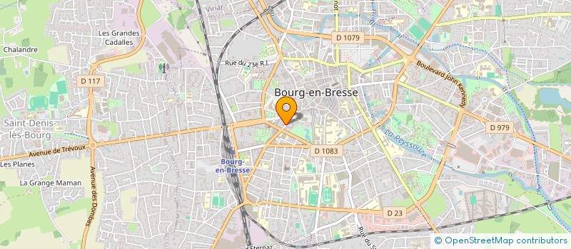 localisation de l'entreprise STE BRESSANE EPARGNE FAMILIALE  BOURG-EN-BRESSE
