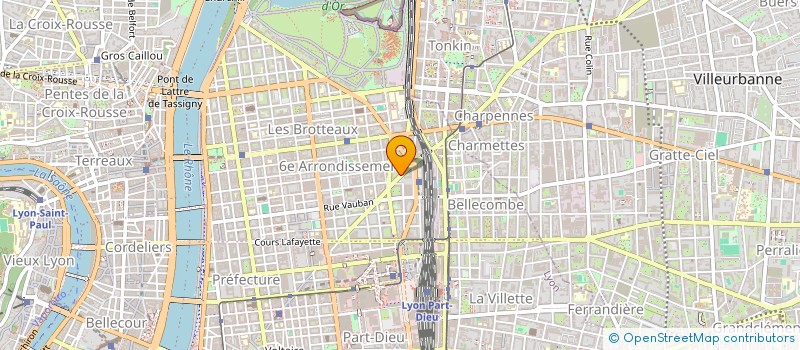localisation de l'entreprise STE BROTTEAUX CUISINES  LYON