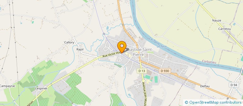 localisation de l'entreprise STE BURGUIERES EMILE ET JEAN  NOHIC