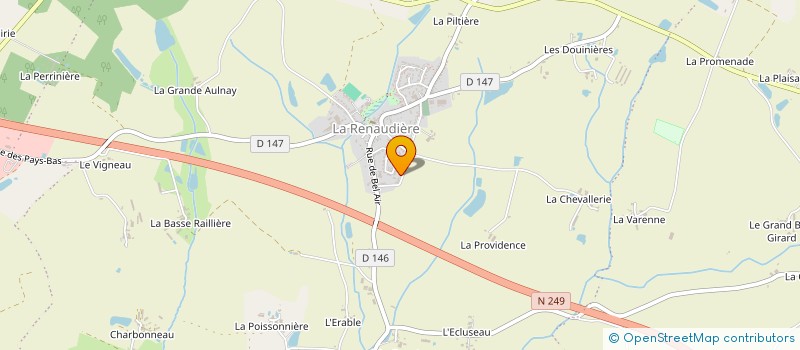 localisation de l'entreprise STE C.M.O à SEVREMOINE