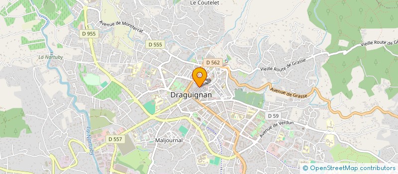 localisation de l'entreprise STE CANNOISE ET VAROISE DES VIANDES  DRAGUIGNAN