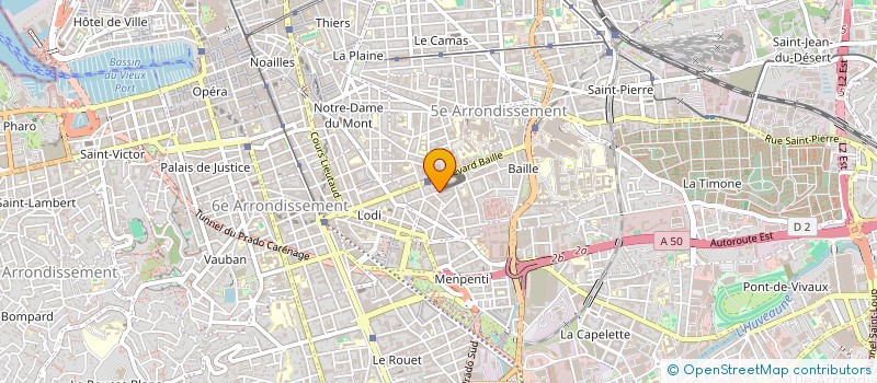 localisation de l'entreprise STE CCIALE DISTRIBUTION IMPORTATION à MARSEILLE
