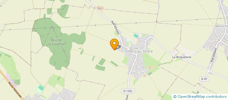 localisation de l'entreprise STE CECILE  VILLERS-AU-TERTRE