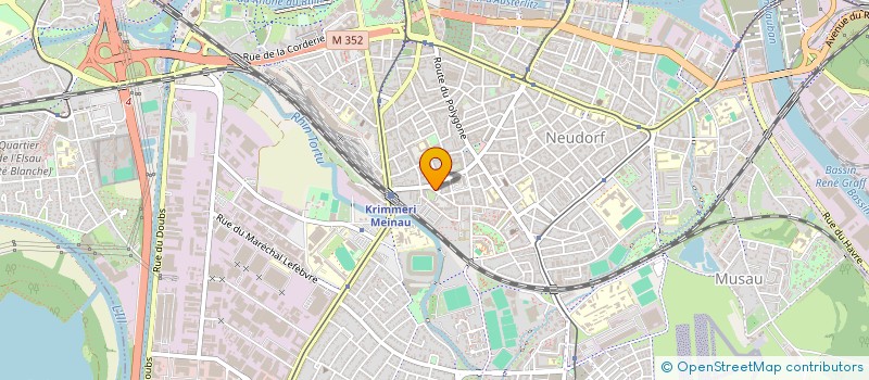 localisation de l'entreprise STE CGM DEPANNAGE SERVICE à STRASBOURG