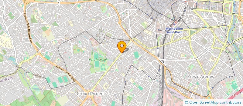 localisation de l'entreprise STE CHAPTAL à MONTPELLIER