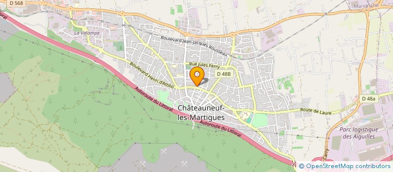 localisation de l'entreprise STE CHASSE LA MACREUSE à CHATEAUNEUF-LES-MARTIGUES