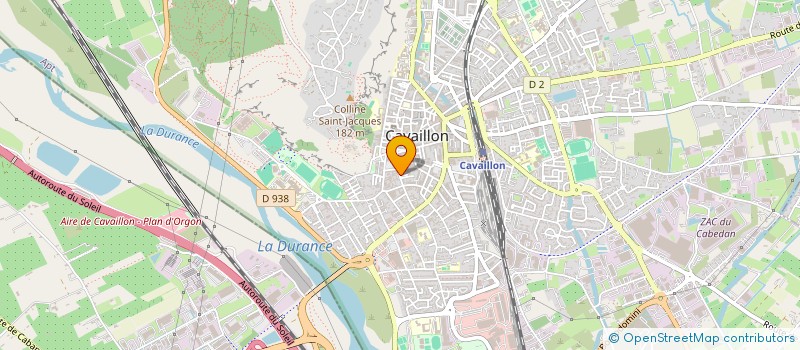 localisation de l'entreprise STE CHR DISTRIBUTION à CAVAILLON